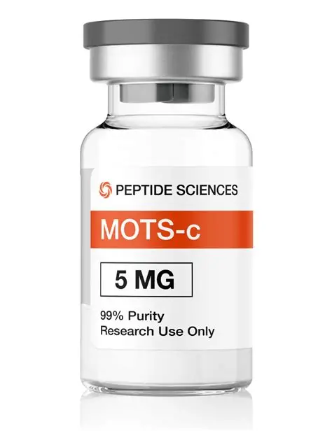 MOTS-c (Mitochondriaal Peptide) — 10mg Metabolism & Weight Loss lab tested vial 10mg Lyophilized Powder