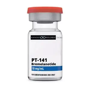 PT-141 (Bremelanotide) — 10mg Other lab tested vial 10mg Lyophilized Powder