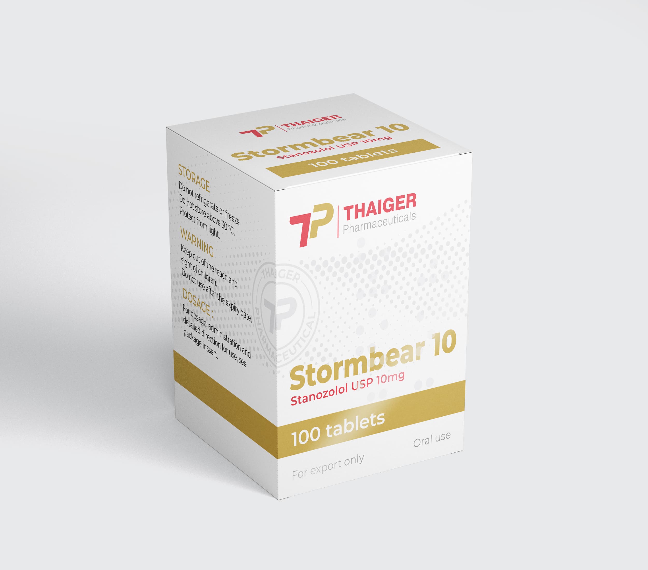 Stormbear — Stanozolol 10mg × 100 tabs Oraal lab getest flacon 10mg Capsule