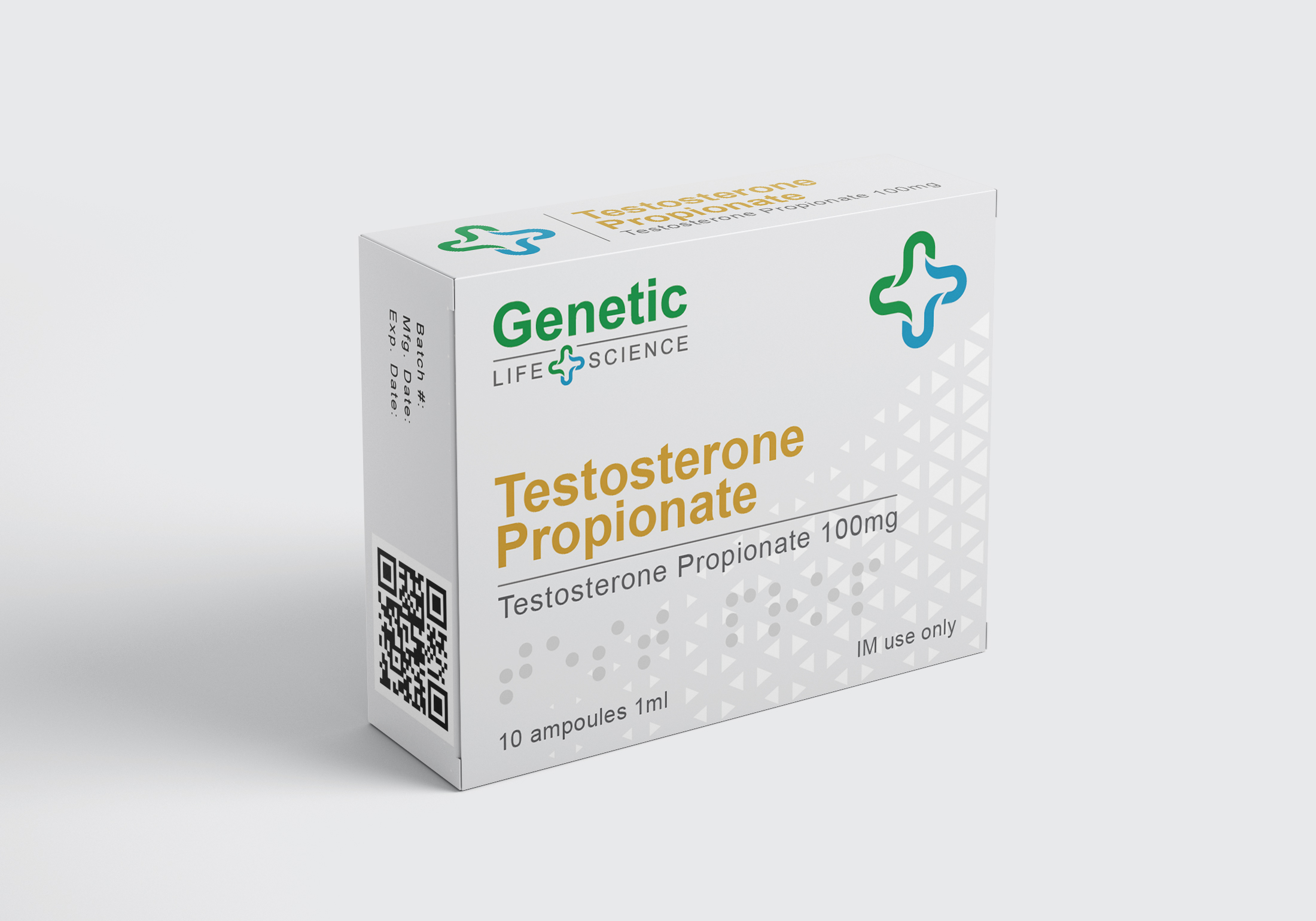Testosterone Propionate — 100mg/ml × 10ml Injecteerbaar lab getest flacon 100mg/ml Injectable